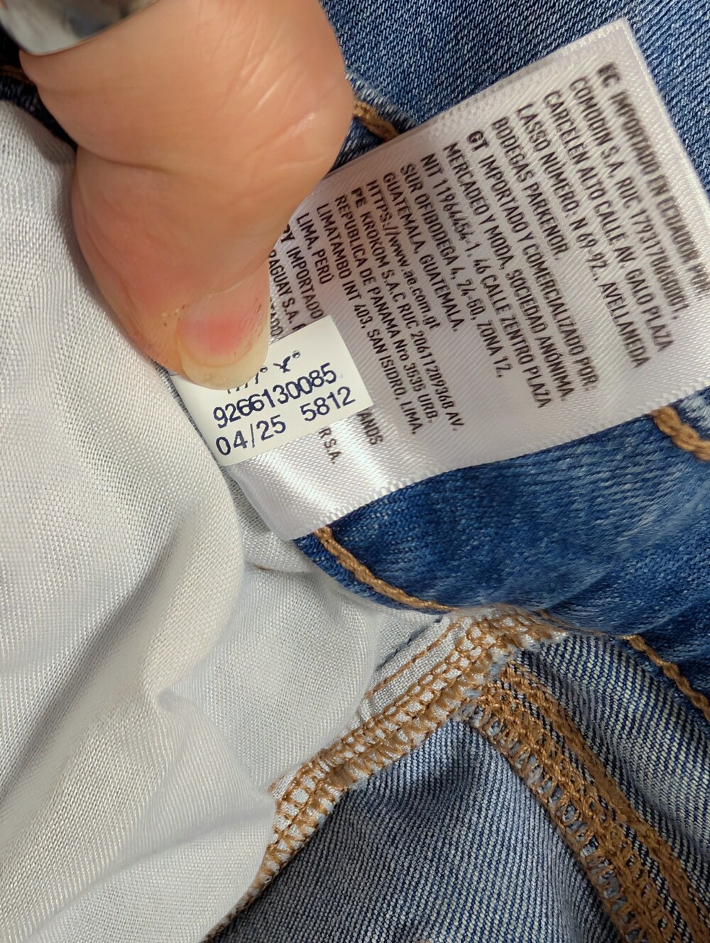 American Eagle Dreamy Drape Stretch Low-Rise Ultra Wide-Leg Jean Size 2 - Picture 14 of 14